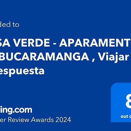 Appartement Casa Verde - Aparamentos Bucaramanga Extérieur photo